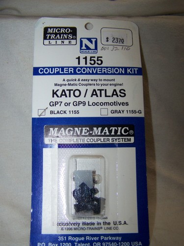 Kit de conversión de acoplador escala N MTL #001-32-110 (1155) Atlas/Kato GP7 o 9 | Zustand: New