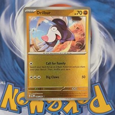 Drilbur Mint NM Reverse Holo 046/084 Pitch Black Pokemon Card 