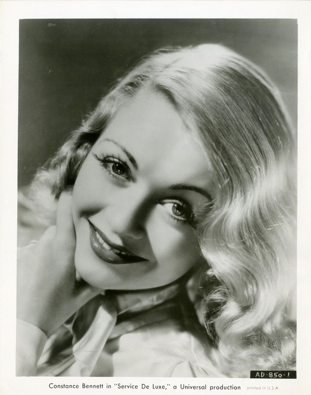 CONSTANCE BENNETT IN "SERVICE DE LUXE" ORIGINAL PORTRAIT PHOTO 04222026-8