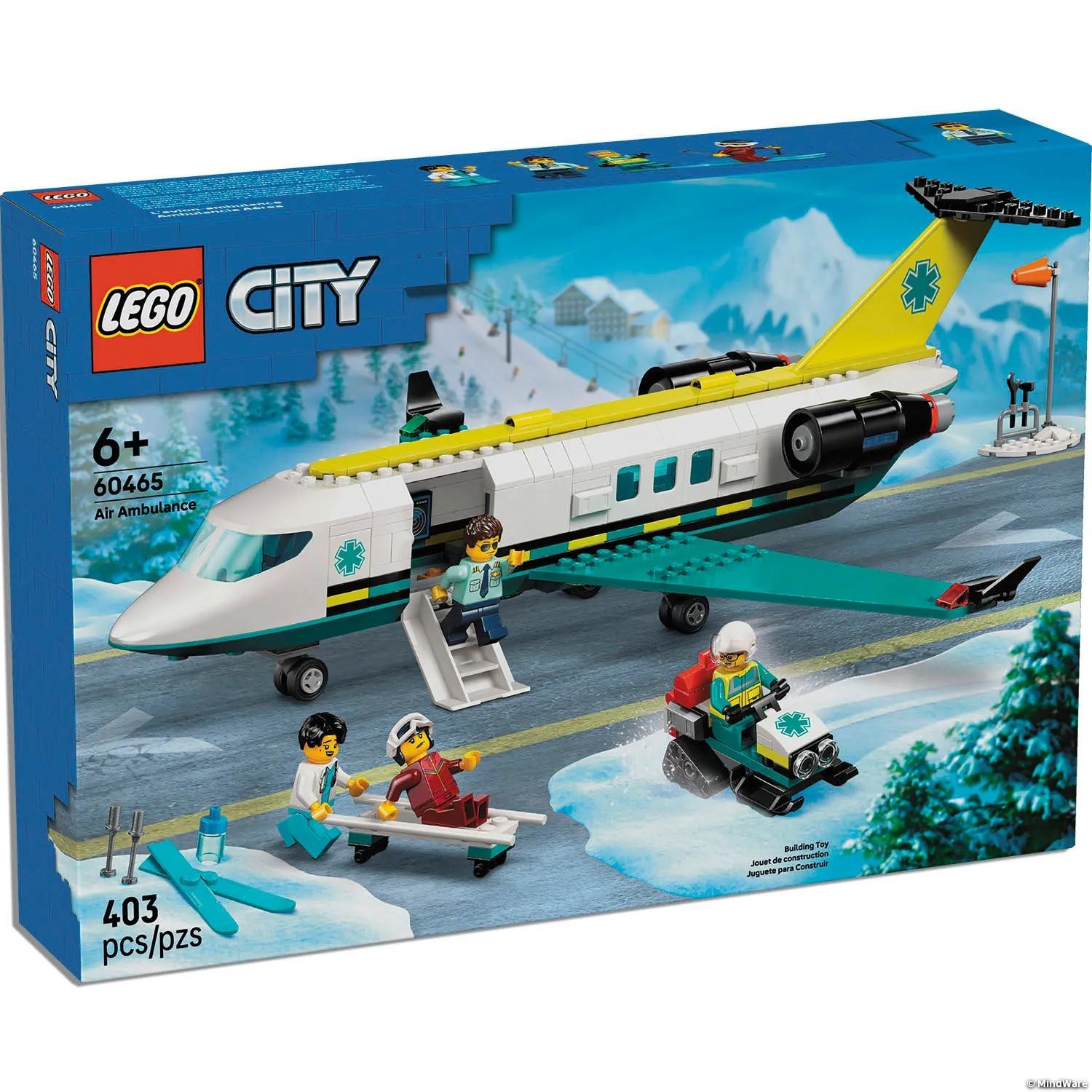 LEGO City Air Ambulance 60465 | New Sealed | Airplane