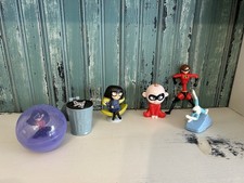 Incredibles 2 McDonald's Happy Meal Toys Disney Pixar Lot of 6