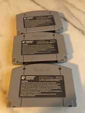 Zelda Ocarina Of Time Mario Party N64 Yoshi’s Story Game Cartridge Lot Authentic