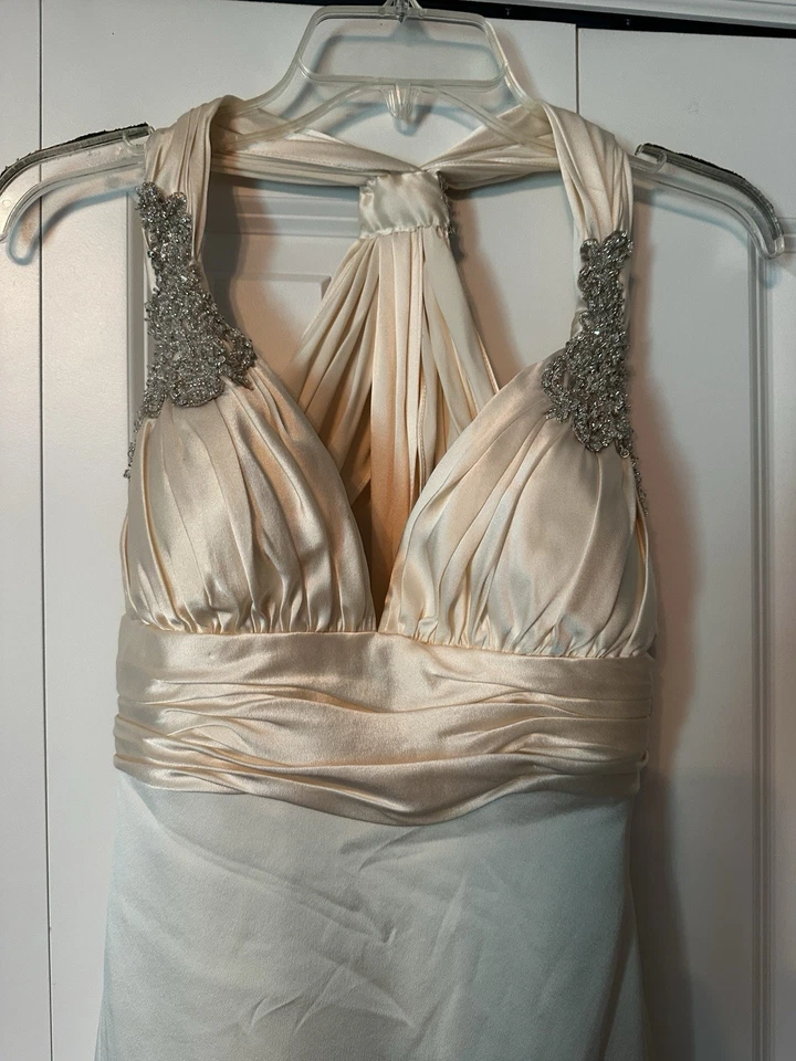 Bridal Gown Bought At A Boutique In Naples Florida, Size 4.  Used. - Image 3 of 4