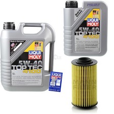 INSPEKTIONSKIT FILTER LIQUI MOLY &Ouml;L 6L 5W-40 f&uuml;r Alfa Romeo Brera 939 3.2 JTS