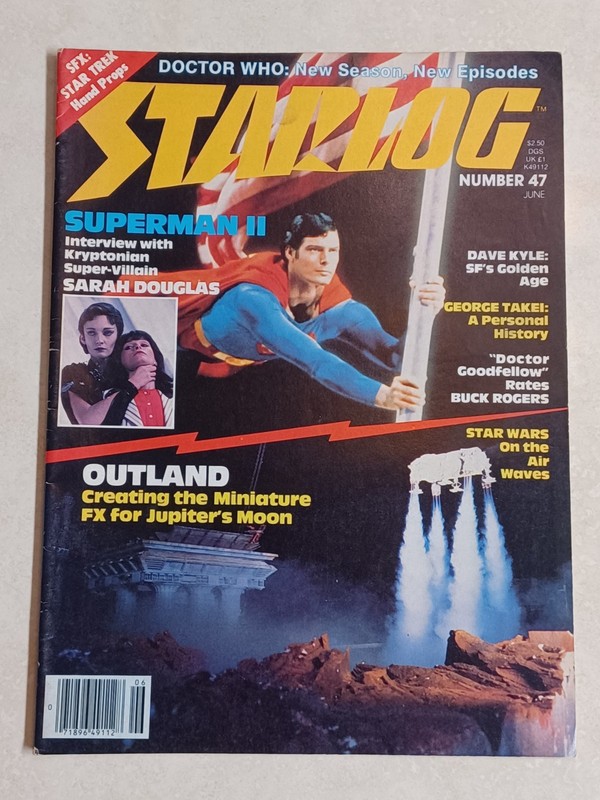 Starlog Magazine Issue #47 June 1981 Superman II Outland Star Wars 