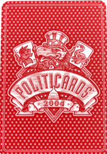 2004 Politicards (Red Deck) Playing Cards