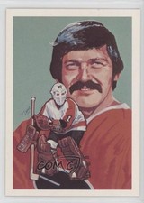 1987 Cartophilium Hockey Hall of Fame Bernie Parent #246 HOF 3y4