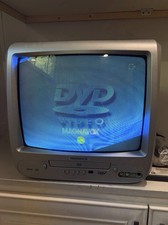 Magnavox Cd130mw8, 13" CRT TV/DVD Combo With OG Remote  Manual Tested  Working