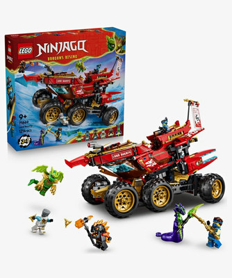 LEGO NINJAGO Dragons Rising Land Bounty 71869 1214 Teile 9+ 3-in-1