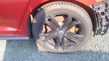 Wheel 18x7-1/2 Painted Black Fits 22 JETTA GLI 1712242