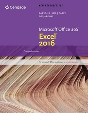 New Perspectives Microsoft Office 365 & Excel 2016: Introductory - paperback...