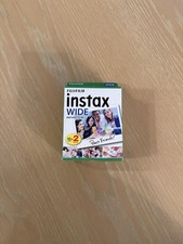 Fujifilm instax Wide Instant Film, 20 Exposures SEALED, New, Exp 02/2023