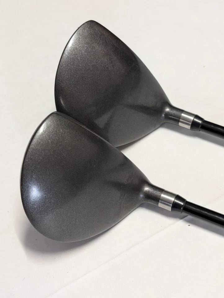 Juego de maderas de calle AGXGOLF TRISTAR varillas de grafito de 13° y 19° empuñaduras mixtas LH  Foto 2 de 4