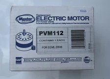 Master Flow PVM112 Replacement Power Vent Motor Easy Install for EGV6 ERV6
