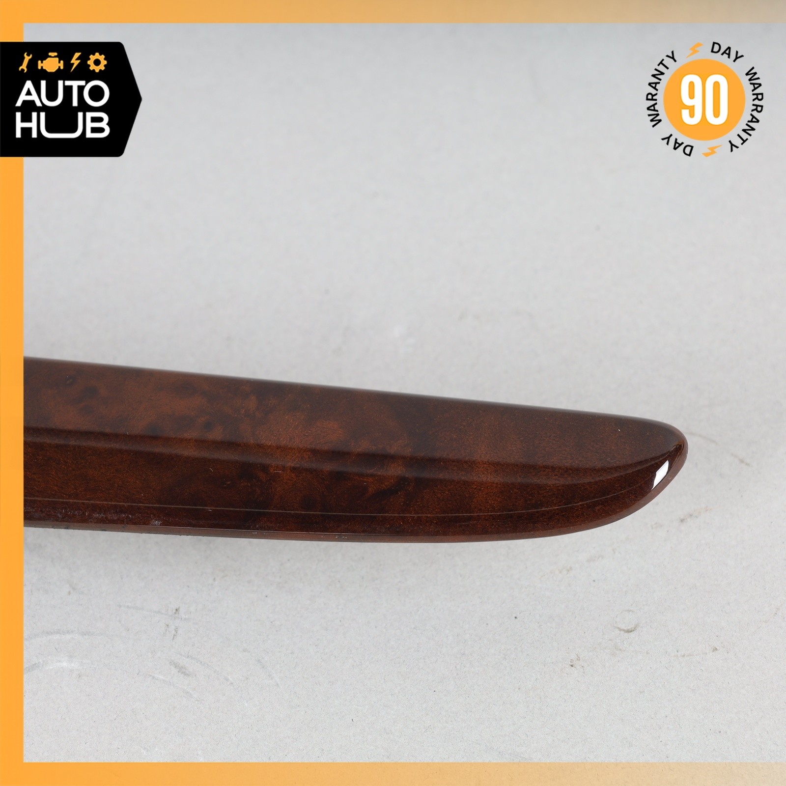 08-19 Maserati GranTurismo M145 Coupe Rear Right Door Panel Trim Wood OEM 66k