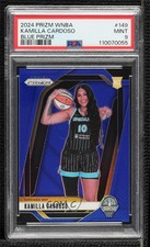 2024 Panini Prizm WNBA Blue /199 Kamilla Cardoso #149 PSA 9 MINT Rookie RC 0n64