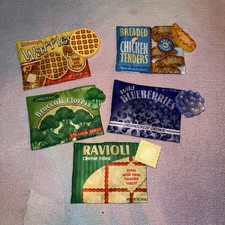 MELISSA  DOUG - STORE  SERVE FROZEN FOOD SET - 16 PC SET - RARE