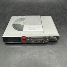 Vintage Sony MD Walkman MZ-R37 MiniDisc Recorder Mega Bass AVLS Tested Working
