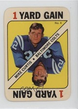 1971 Topps Game Cards Mike Curtis #4 1n94