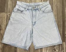 Vintage Levi  s Jean Shorts Women's Size 7 Orange Tab 90's Light Wash