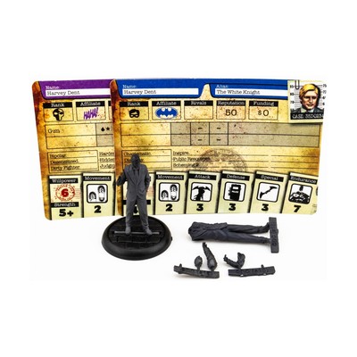 Knight Models Batman Mini 35mm White Knight & Two-Face #1 NM