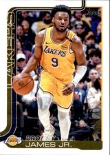 2025-26 Topps NBA Basketball - Bronny James Jr Los Angeles Lakers #152