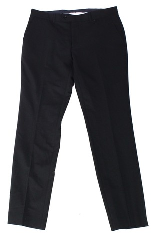 The Savile Row Mens Dress Pants Solid 