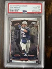2014 TOPPS CHROME TOM BRADY (BLUE JERSEY) #62 PSA 10
