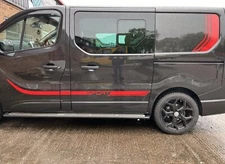 FITS RENAULT TRAFIC SPORT VINYL GRAPHICS STICKERS DECALS STRIPES  *ANY COLOUR