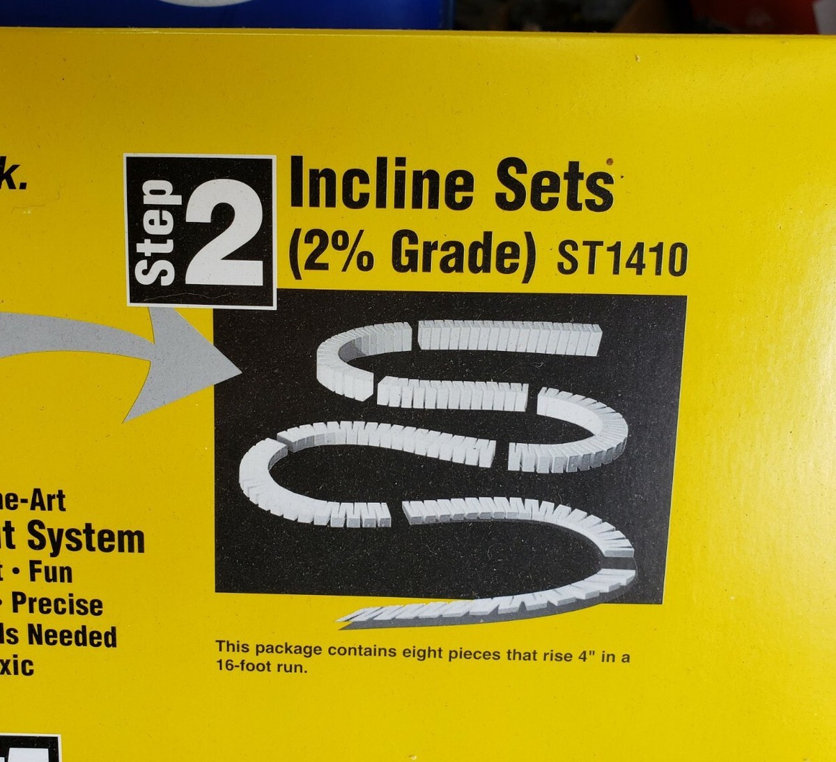 Woodland Scenics 2% Incline Set - 8 piece (ST1410) for sale