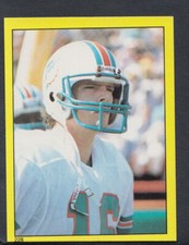 Topps 1982 American Football Sticker No 228 - Dave Woodley, Miami Dolphins (T71)