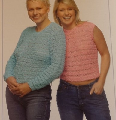 Stylecraft Knitting Pattern 8030 Sirroco dK Sweater & Top 32-42