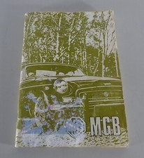 Owner's Manual British Leyland MG B Tourer / Roadster + GT from 11/1971
