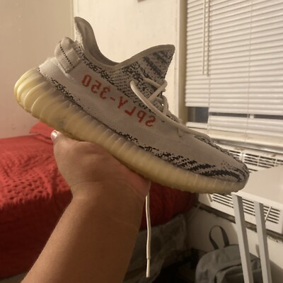 Size 10.5 - adidas Yeezy 350 V2 Zebra Boost White