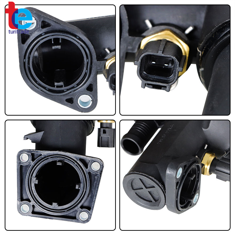 Housing Complete Assembly w/ Thermostat for Jaguar SType XJ8 XKR XF 4.