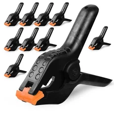 10-pcs Heavy-Duty 4-Inch Spring Clamp for Woodworking, Photography, DIY Projects