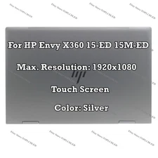 L93184-001 HP ENVY X360 15-ED1010NR 15-ED1013LA FHD LCD Touch Screen Assembly