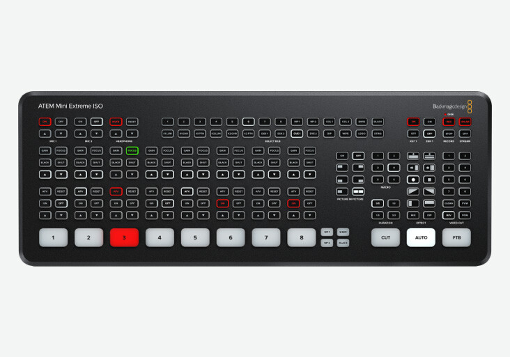 Blackmagic Design ATEM Mini Extreme ISO Switcher Near unused Blackmagic Design ATEM Mini Extreme ISO Switcher Near unused