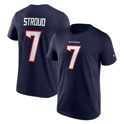 NFL T-Shirt Houston Texans C.J. Stroud navy Name Number Graphic Football Trikot