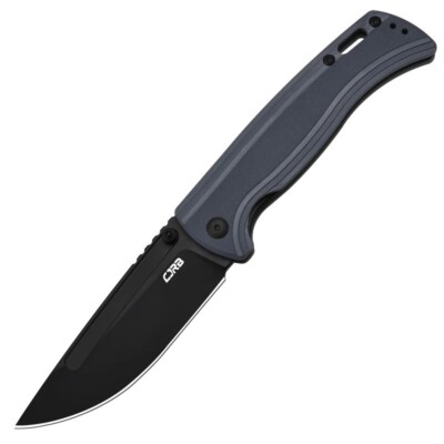 J1932BGY CJRB Resource Gray G10 Handles AR-RPM9 Black Blade IKBS Liner Lock Clip