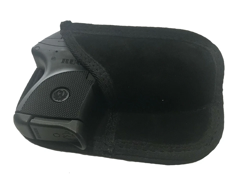 Funda para pistola estilo billetera se adapta a Ruger LCP 380 ocultación fácil de transportar protección Foto 4 de 4