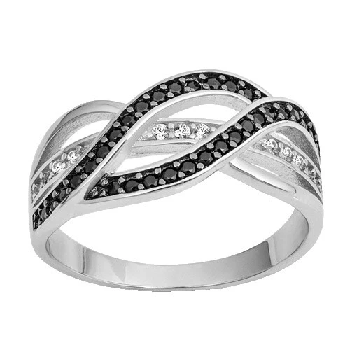 Anillos de moda banda de Anillo Negro 10