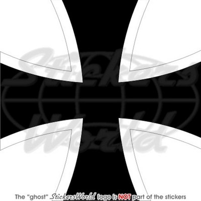 Adesivo Tondo Luftwaffe Tedesca (Kokarde) 100mm &ndash; Decal In Vinile Per Modellismo, Auto, Moto