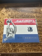 2003-04 Skybox Autographics AutoClassics Dirk Nowitzki #11AC HOF NMMT Card