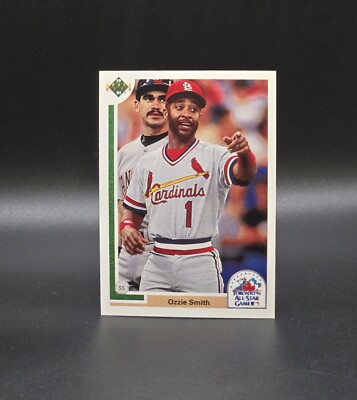 1991 Upper Deck Final Edition OZZIE SMITH All-Star Card #95F St. Louis Cardinals
