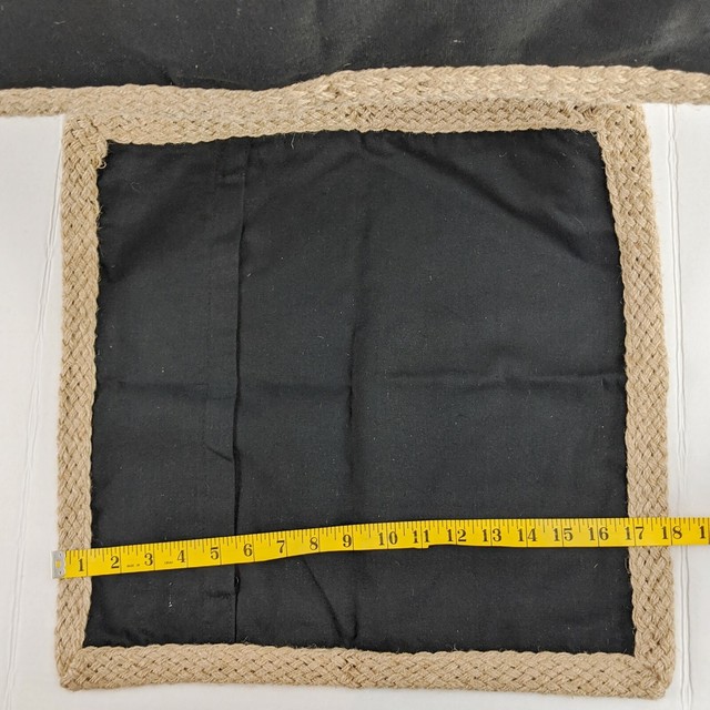 Hobby Lobby Pillow Covers 18" x 18" Skull White Black