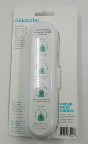 Temp-N-Toss Thermometer Strips, FridaBaby 3-in-1 Picker, MAM Anti-Colic Bottle - Picture 3 of 7