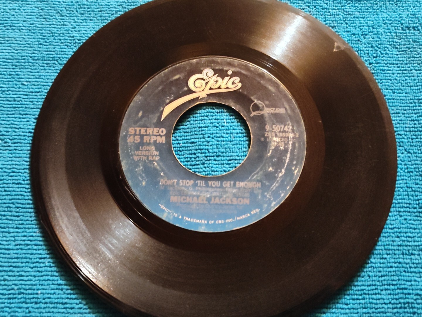 Michael Jackson Don't Stop 'Til You Get Enough, I Can't Help It, Record#9-50742