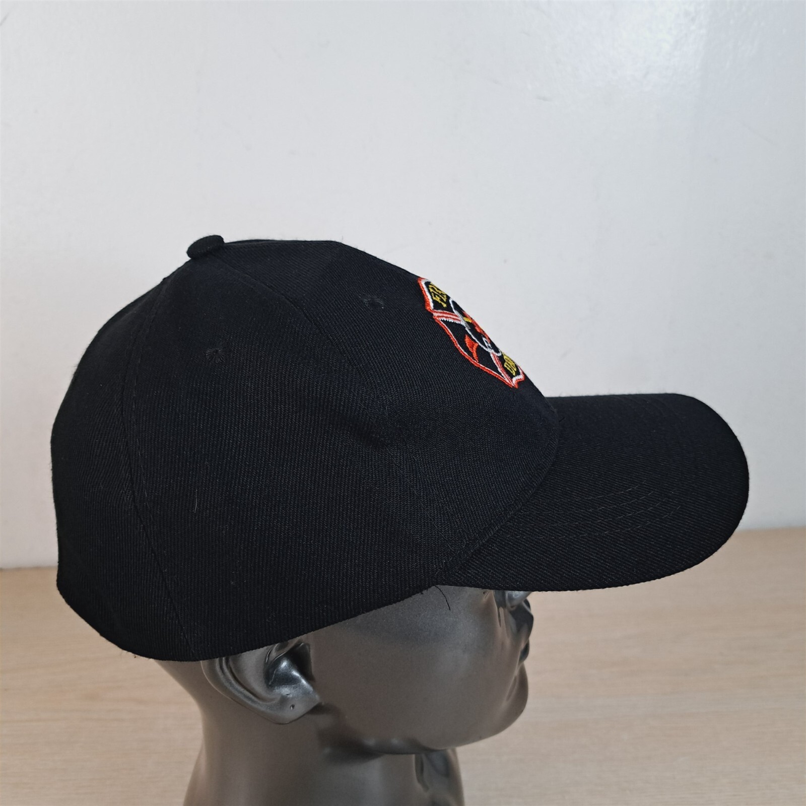 FIRE DEPT ADJUSTABLE SNAP BASEBALL HAT/CAP, BLACK… - image 4