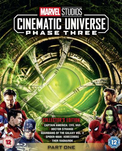 Marvel Studios Cinematic Universe: Phase Three - Part One (Blu-ray) Zoe Saldana